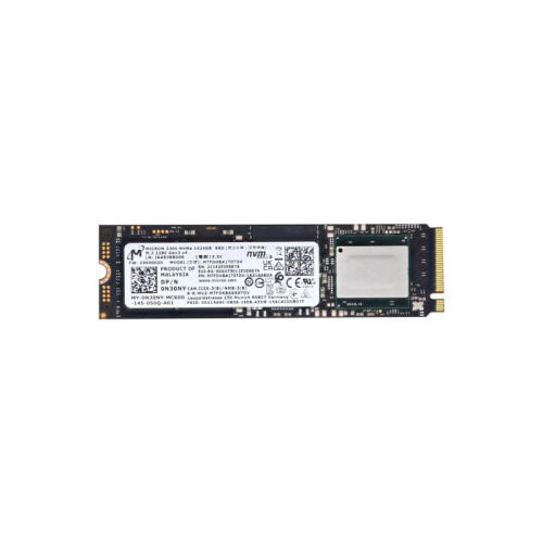 Твердотельный накопитель SSD 1024GB Micron NVMe M.2 2280 PCI Express 3.0 x4 (NVMe R/W:3300/2700MB/s) [MTFDHBA1TOTDV] pulled