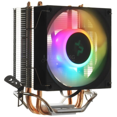 Кулер для процессора DEEPCOOL AG300 BLACK LGA115*/1700/1200/AMD 92mm PWM fan,500-3050rpm,3HP Кулер для процессора DEEPCOOL AG300 BLACK LGA115*/1700/1200/AMD 92mm PWM fan,500-3050rpm,3HP