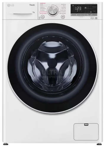 Стиральная машина LG F2V5PS0W 8кг, с паром, белая Стиральная машина LG F2V5PS0W 8кг, с паром, белая
