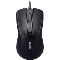 Проводная мышь Rapoo N1162, Оптическая, 3dD,1000dpi, USB, Black, 1.6m