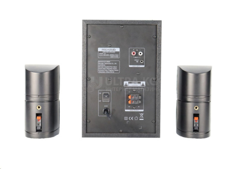 Microlab Subwoofer X2BT 2.1 BLACK 46W(13W*2 + 20W), Bluetooth 5.0 фото 2 Microlab Subwoofer X2BT 2.1 BLACK 46W(13W*2 + 20W), Bluetooth 5.0 фото 2