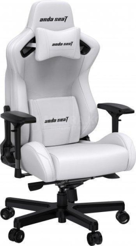 Gaming Chair AD12XL-07-W-PV-W01 AndaSeat Kaiser 2 XL WHITE 4D Armrest 65mm wheels PVC Leather Gaming Chair AD12XL-07-W-PV-W01 AndaSeat Kaiser 2 XL WHITE 4D Armrest 65mm wheels PVC Leather
