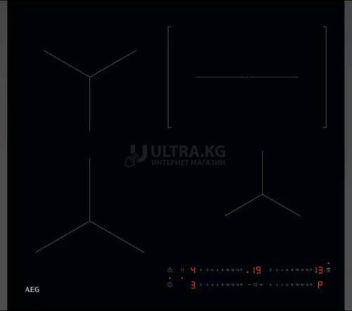 Встраиваемая поверхность AEG TO64IA0AIT Индукция Количество конфорок: 4 Встраиваемая поверхность AEG TO64IA0AIT Индукция Количество конфорок: 4