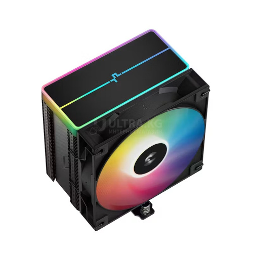 Кулер для процессора DEEPCOOL AG500 BK ARGB V2 R-AG500-BKAMMN-GJD, Intel 1851/1700/1200/115х и AMD AM5/AM4, 240W, 1*120мм RGB, 300-1850±10%/об/м, 67,88 CFM, ≤29,4 dB(A), 4pin, 125х95х160мм, Чёрный (1 год) Кулер для процессора DEEPCOOL AG500 BK ARGB V2 R-AG500-BKAMMN-GJD, Intel 1851/1700/1200/115х и AMD AM5/AM4, 240W, 1*120мм RGB, 300-1850±10%/об/м, 67,88 CFM, ≤29,4 dB(A), 4pin, 125х95х160мм, Чёрный (1 год)