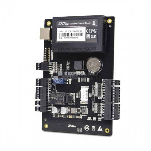 Сетевой контроллер ZKTECO C3-100 1-door 2-way Controller, CPU 32bit MIPS, CPU RAM 32Mbits, Memory 256Mb,User30000,Event Buffer100000,Reader Port 2ea 26/34bits wiegand, 8bits burst for PIN,RS485,TCP/IP Сетевой контроллер ZKTECO C3-100 1-door 2-way Controller, CPU 32bit MIPS, CPU RAM 32Mbits, Memory 256Mb,User30000,Event Buffer100000,Reader Port 2ea 26/34bits wiegand, 8bits burst for PIN,RS485,TCP/IP