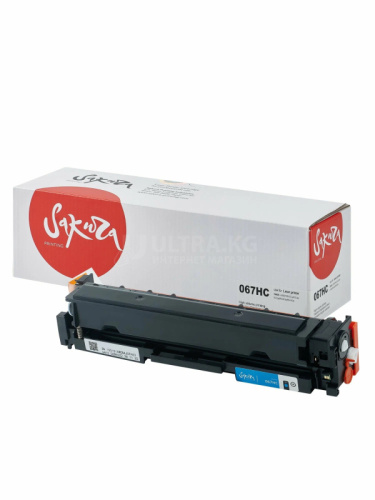 Картридж Sakura 067HC (5105C002) для Canon i-SENSYS LBP631/LBP633/MF651/MF655/MF657, голубой, 2350 к. [SA067HC]