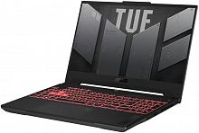 Ноутбук Asus TUF GAMING FA507NVR AMD Ryzen 7 7435HS (up to 4.50Ghz) 40GB DDR5, 2TB SSD NVMe, RTX 4060 8192MB, 15.6" FHD IPS 144Hz, Type-C, RJ45 LAN, WiFi6, BT5.1, DOS, клав. с подсв. ENG-RUS, графит