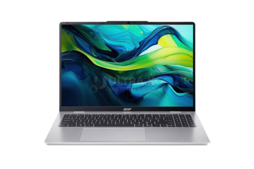 Ноутбук Acer Aspire Lite AL16-52 Silver Intel Core i5-1334U (10ядер/12потоков, up to 4.6Ghz), 8GB DDR5, 512GB SSD M.2 NVMe PCIe, Intel®️ Iris®️ Xe Graphics Eligible 80EUs, 16" IPS WUXGA (1920x1200), WiFi, BT, Cam, USB Type-C, DOS, Eng-Rus