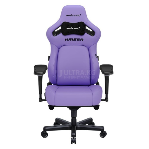 Gaming Chair AD12YDDC-L-20-V-PV/C AndaSeat Kaiser 4 L PURPLE 5D Armrest 65mm wheels PVC Leather
