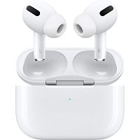 Беспроводные наушники TWS Apple AirPods Pro Вакуумные, 20-20000Ghz, Bluetooth 5.0, Lightning, 5.4/45.6г, шумоподавление, Белый [MLWK3] (Оригинал, вскрытая коробка, гарантия 3 мес.)