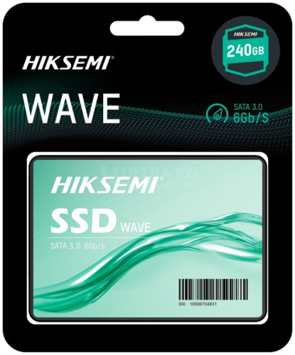 SSD HIKSEMI (HIKVISION) HS-SSD-WAVE(S) 240GB TLC 2,5"" SATAIII BULK SSD HIKSEMI (HIKVISION) HS-SSD-WAVE(S) 240GB TLC 2,5"" SATAIII BULK