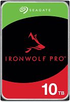 Жесткий диск HDD 10TB Seagate Ironwolf Pro, SATA 6Gb/s, 7200 rpm, 512MB [ST10000NT001]