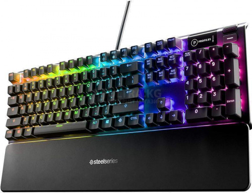 SteelSeries Apex 5 Mechanical Gaming Keyboard RGB Backlight, ENG