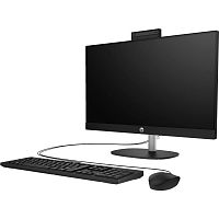 Моноблок HP AIO 24-cr0253 i5-1355U (up to 5,0Ghz), 32GB DDR4, 1TB NVMe m.2 SSD, 23.8" FHD IPS, Intel Iris XE Graphics, WiFi, BT, Rj45 LAN, HDMI, WebCam, DOS, клавиатура + мышь Eng, черный