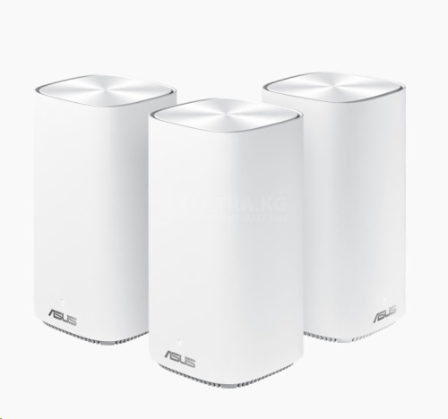 Mesh Wi-Fi система ASUS CD6(W-3-PK) AC1500 Dual-Band, 867Mb/s 5GHz+600Mb/s 2.4GHz, 3xLAN 1Gb/s, 4 antennas, Aimesh, ASUS Router APP, AIProtection Mesh Wi-Fi система ASUS CD6(W-3-PK) AC1500 Dual-Band, 867Mb/s 5GHz+600Mb/s 2.4GHz, 3xLAN 1Gb/s, 4 antennas, Aimesh, ASUS Router APP, AIProtection
