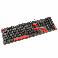 Клавиатура игровая A4tech Bloody S510R-Brown Fire Black механическая, 104btns, USB, Анг/Рус, 1.8м, подсветка RGB, Красный-Черный