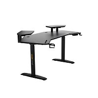 Gaming Desk AD-D-DD1-1600L-02-B AndaSeat Shadow Warrior Carbon Fiber Texture Tabletop RGB
