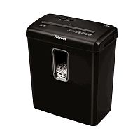 Шредер Fellowes, Powershred P-30C, Уровень секретности P-4, Фрагмент 4х34 мм., Подача: 6 лист., Ёмкость корзины 15 л., Уничтожение скобов, скрепок, пл. карт, Чёрный