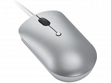 Мышь Lenovo 540 USB-C Compact Wired Mouse, оптическая, 2400 dpi, 1.8м, Cloud Grey [GY51D20877]