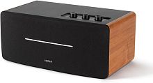 Беспроводная колонка Edifier D12, wooden enclosure, Tweeter: Φ19mm × 2, Mid-bass driver: 4 inch × 2, AUX, Line in, R/L (treble): 15W+15W , R/L (mid-range and bass): 20W+20W , Пульт управления, МДФ, 359mm×159mm×203.5mm, 4.6kg, коричневый