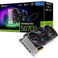Видеокарта RTX 5070 PNY GEFORCE RTX™ 5070 12GB GDDR7, Engine clock 2587MHz, Memory clock 28000MHz, 192Bit, 3xDP, HDMI [VCG507012TFXPB1-O]