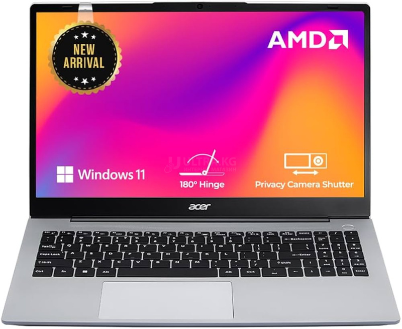 Ноутбук Acer Aspire A325-42 Ryzen 3 7330U (up to 4.3Ghz) 16GB DDR4, 512GB SSD m2 NVMe, 15.6" FHD IPS, AMD Radeon™ Graphics, Type-C, WiFi, BT, Cam, DOS, ENG-RUS, серебро Ноутбук Acer Aspire A325-42 Ryzen 3 7330U (up to 4.3Ghz) 16GB DDR4, 512GB SSD m2 NVMe, 15.6" FHD IPS, AMD Radeon™ Graphics, Type-C, WiFi, BT, Cam, DOS, ENG-RUS, серебро