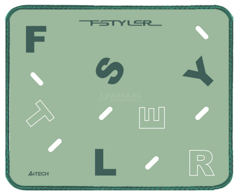 Коврик для мышки A4tech Fstyler FP25 Green 25*20*0.2cm, тканевое покрытие Коврик для мышки A4tech Fstyler FP25 Green 25*20*0.2cm, тканевое покрытие