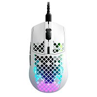 SteelSeries Aerox 3 Snow Gaming Mouse, 8500cpi 6 button,USB,WHITE