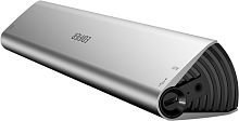 Беспроводная колонка Edifier MF200, 4W+4W (RMS), 2x36mm drivers, ≥85dB(A), Bluetooth 5.0, USB-C Sound card, 3.5mm AUX, 10 часов звучания, 100Hz - 20kHz, 293mmx45mmx53mm, 0.5kg, серебро