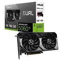 GEFORCE RTX5060Ti OC 16GB GDDR7 128bit 2632Mhz 3xDP HDMI ASUS DUAL-RTX5060TI-O16G