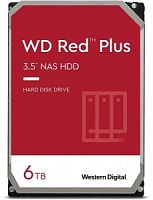 Жесткий диск HDD 6TB, Western Digital WD Red Plus Internal NAS, 5400rpm, 256MB Cache, SATAIII [WD60EFPX]