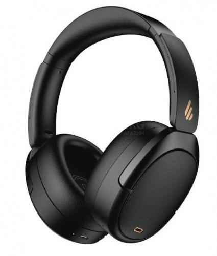 Наушники с микрофоном Edifier WH950NB Bluetooth 5.3, Микрофон, Шумоподавление, USB-TypeC, Время работы до 55 ч, 20 Гц-40 кГц, 91 дБ, Черный