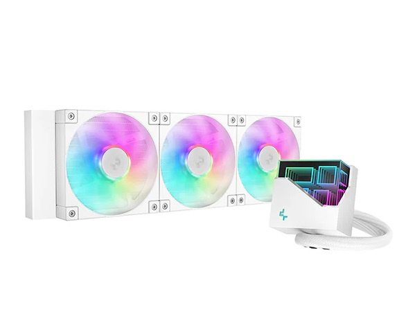 DEEPCOOL LT360 WH ARGB WHITE 120*3 FAN LGA20xx/1700/1200/115*/AMD DEEPCOOL LT360 WH ARGB WHITE 120*3 FAN LGA20xx/1700/1200/115*/AMD