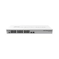 Коммутатор MikroTik CRS326-24G-2S+RM 24xLan 1Gb/s, 2xSFP+, SwOS/RouterOS v5