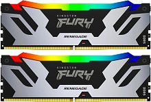 DDR5 64GB (2x32GB) PC-51200 (6400MHz) KINGSTON FURY RENEGADE RGB XMP KF564C32RSAK2-64