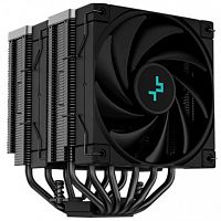 Кулер для процессора DEEPCOOL AK620 ZERO DARK LGA115*/1700/1200/AMD 2x120mm Black PWM FDB fan,500-1850rpm,6HP