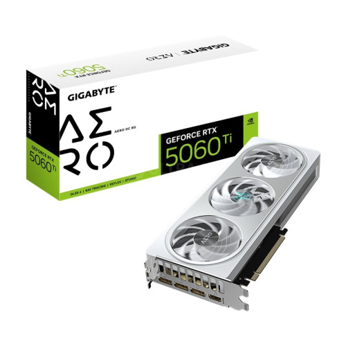GEFORCE RTX5060Ti OC 8GB GDDR7 128bit 2647Mhz 3xDP HDMI GIGABYTE GV-N506TAERO OC-8GD GEFORCE RTX5060Ti OC 8GB GDDR7 128bit 2647Mhz 3xDP HDMI GIGABYTE GV-N506TAERO OC-8GD