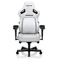 Gaming Chair AD12YDDC-L-20-W-PV/C AndaSeat Kaiser 4 L WHITE 5D Armrest 65mm wheels PVC Leather