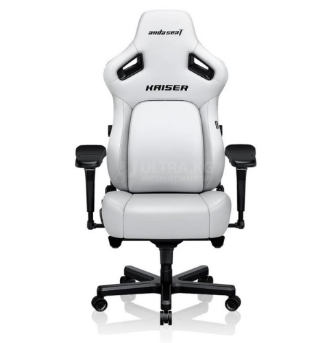 Gaming Chair AD12YDDC-L-20-W-PV/C AndaSeat Kaiser 4 L WHITE 5D Armrest 65mm wheels PVC Leather