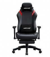 Gaming Chair AD18T-44-BR-PV AndaSeat Luna Pro Footrest BLACK&RED 1D Armrest 60mm wheels PVC Leather