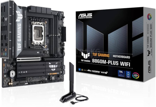 MB LGA1851 ASUS TUF GAMING B860M-PLUS,4xDDR5,16xUSB,mATX,3xM.2, 4xSATA, PCIe16x,PCIe1x HDMI,DP MB LGA1851 ASUS TUF GAMING B860M-PLUS,4xDDR5,16xUSB,mATX,3xM.2, 4xSATA, PCIe16x,PCIe1x HDMI,DP