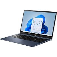 Ноутбук Asus F1504ZA-WH52 Intel Core i5-1235U, 40GB DDR4, 2TB SSD NVMe, 15.6" FHD IPS, Intel Iris Xe Graph, Antimicrobial Guard, угол открытия 180°, USB Type-C, WF, BT, WIN11H, ENG-RUS, темно синий