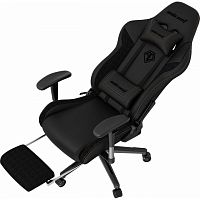 Gaming Chair AD5T-03-B-PVF AndaSeat Jungle 2 M BLACK 2D Armrest 60mm wheels PVC Leather & Fabric