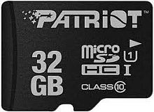 Карта памяти Secure Digital-micro 32GB Patriot LX Series UHS-I w/o adapter [PSF32GMDC10]