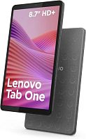 Планшет 8.7" Lenovo Tab MediaTek Helio G85 (8C, 2x A75 @2.0GHz + 6x A55 @1.8GHz), 4GB, 128GB eMMC, Integrated Arm Mali-G52 MC2 GPU, 8.7" HD (1340x800) IPS 60Hz, 4G, WiFi, Bluetooth, GPS + GLONASS + Galileo + Beidou + A-GPS, USB-C, Android™ 14, Plastic, Lu