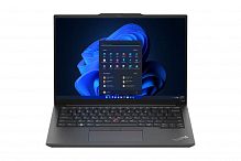 Ноутбук Lenovo THINKPAD E14 Intel Core i7-1355U (up to 5.00GHz), 16GB DDR4, 512GB SSD NVMe(2242), 14"WUXGA IPS, Iris Xe Graphics, Type-C, HDMI, WF, LAN, BT5.0, CR, DOS, клав с подсв. ENG-RUS, черный