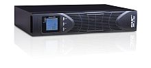 ИБП SVC LRT-2KL-LCD, Мощность 2000ВА/1800Вт, Стоечный 19'' 2U, LRT-серия, On-Line, LCD\Tel.line\RS-232, USB SMART, AVR: 110-300В, Бат.: 12В/9Aч*4шт., Вых. разъемы: С13 х 4 шт, Schuko x 1 шт, Чёрный