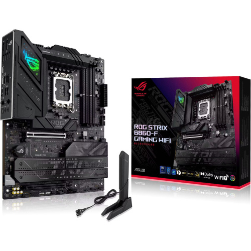 MB LGA1851 ASUS ROG STRIX B860-F GAMING WIFI,4xDDR5,15xUSB,ATX,4xM.2, 4xSATA, 2PCIe16x, HDMI,DP MB LGA1851 ASUS ROG STRIX B860-F GAMING WIFI,4xDDR5,15xUSB,ATX,4xM.2, 4xSATA, 2PCIe16x, HDMI,DP