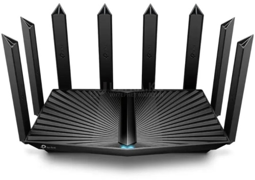 Роутер Wi-Fi TP-LINK Archer AX80(RU) Wi-Fi 6, 4804Mb/s 5GHz+1148Mb/s 2.4GHz, 3xLAN 1Gb/s, WAN/LAN 2,5 Gb/s 8 антенны, USB 3.0, IPTV, MU-MIMO OFDMA