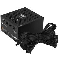 Блок питания 550W Thermaltake, Smart BX1 SE, ATX, 80 PLUS® Bronze, APFC , 20+4 pin, 4+4pin, 6 Sata, 4 Molex, 1 FDD, 2 PCI-E 6+2 pin, Вентилятор 12 см, Кабель питания, Чёрный [PS-SPD-0550NNSABE-2]